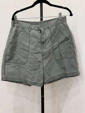 Pacific Beach Gray Cotton Shorts Medium
